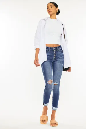 Norah High Rise Ankle Skinny Jeans