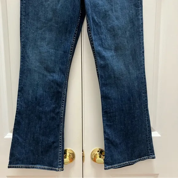 NWT 3x1 Denim NYC Empire Crop Flare High Rise Jeans Mia Wash Blue size 28