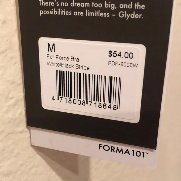 NWT Glyder Full Force Bra