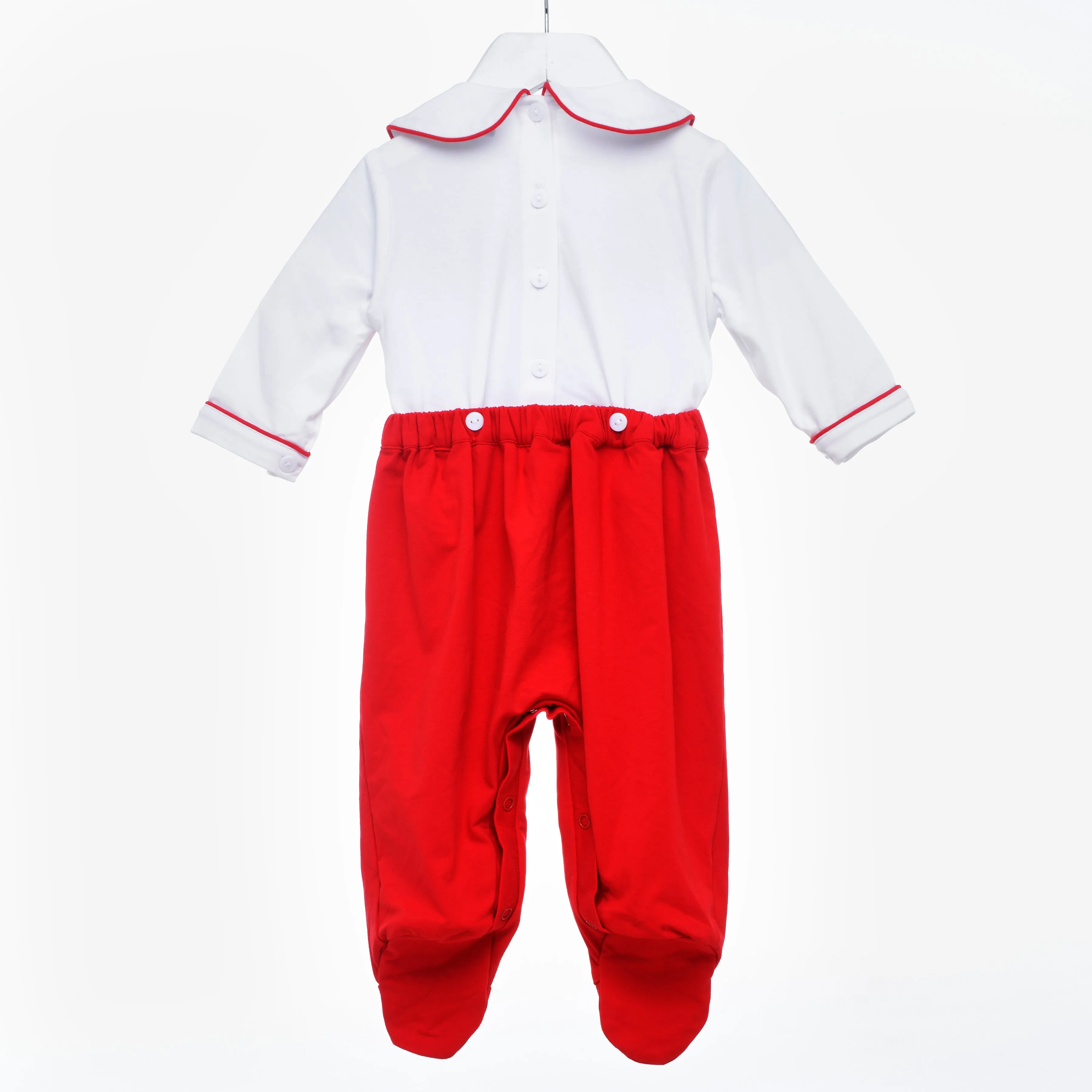 Ocean Baby New Concept Smocked Sleepsuit-Outfit Set (NB-18M) Soldiers