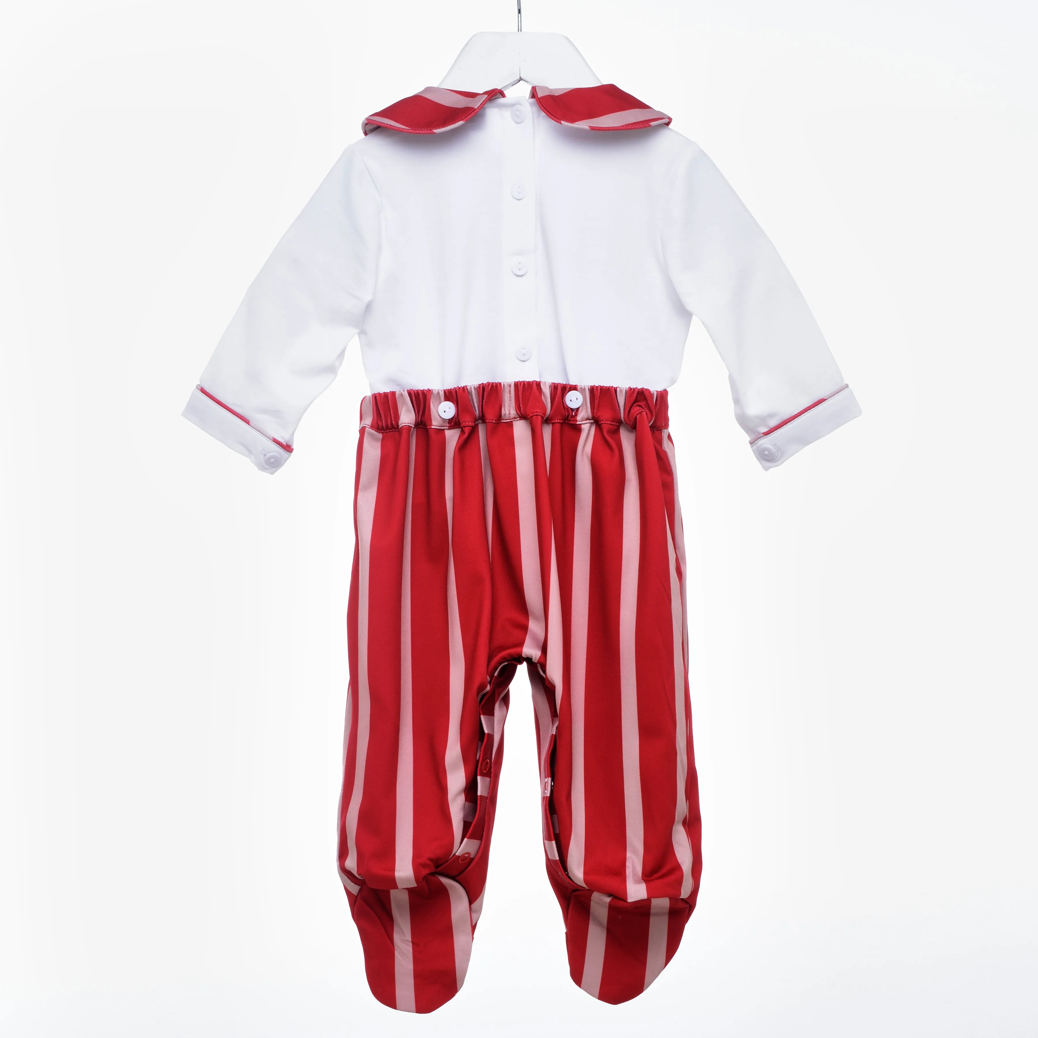Ocean Baby New Concept Smocked Sleepsuit-Outfit Set (NB-18M) Train