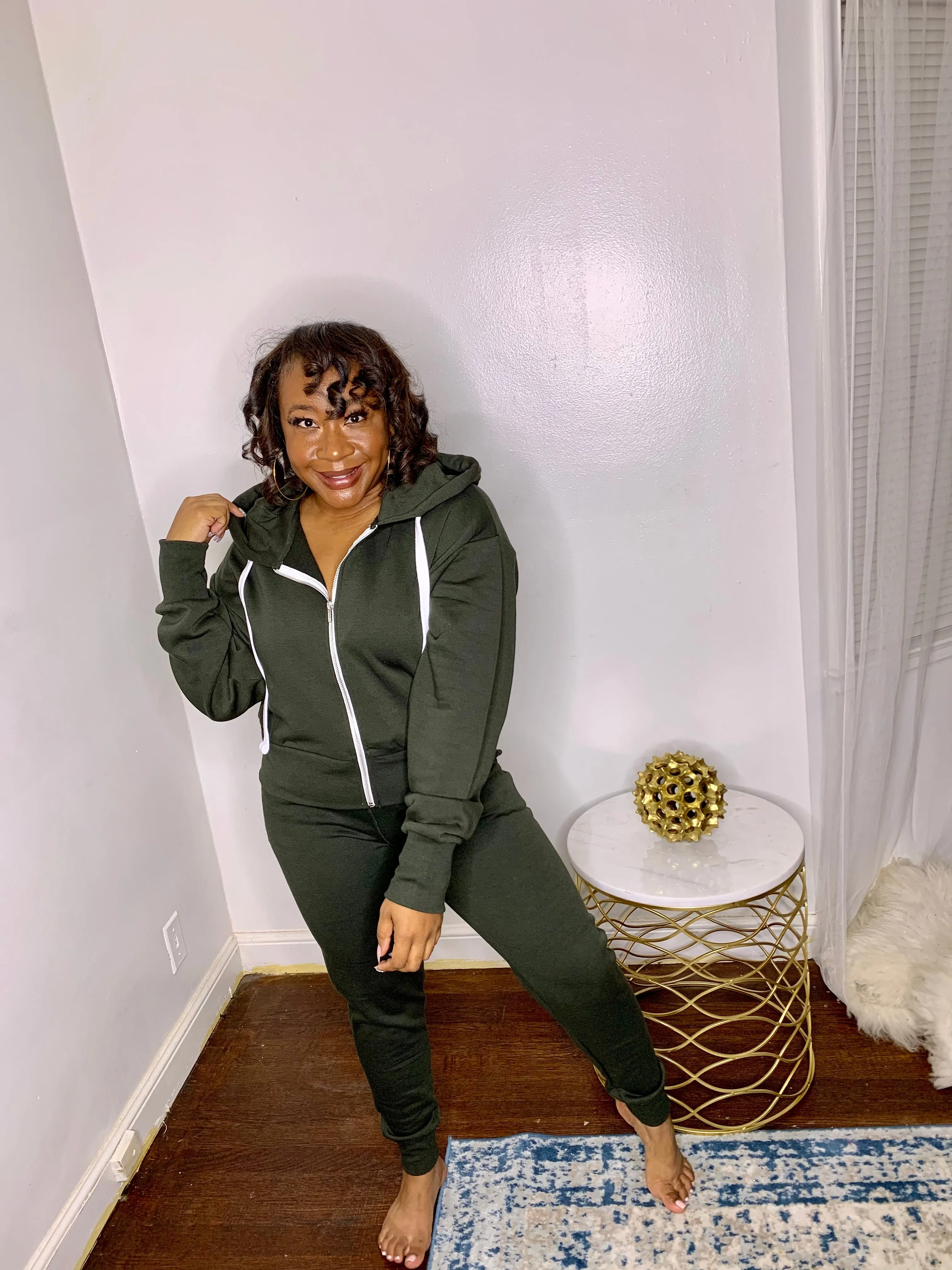 Olive Jogger Set