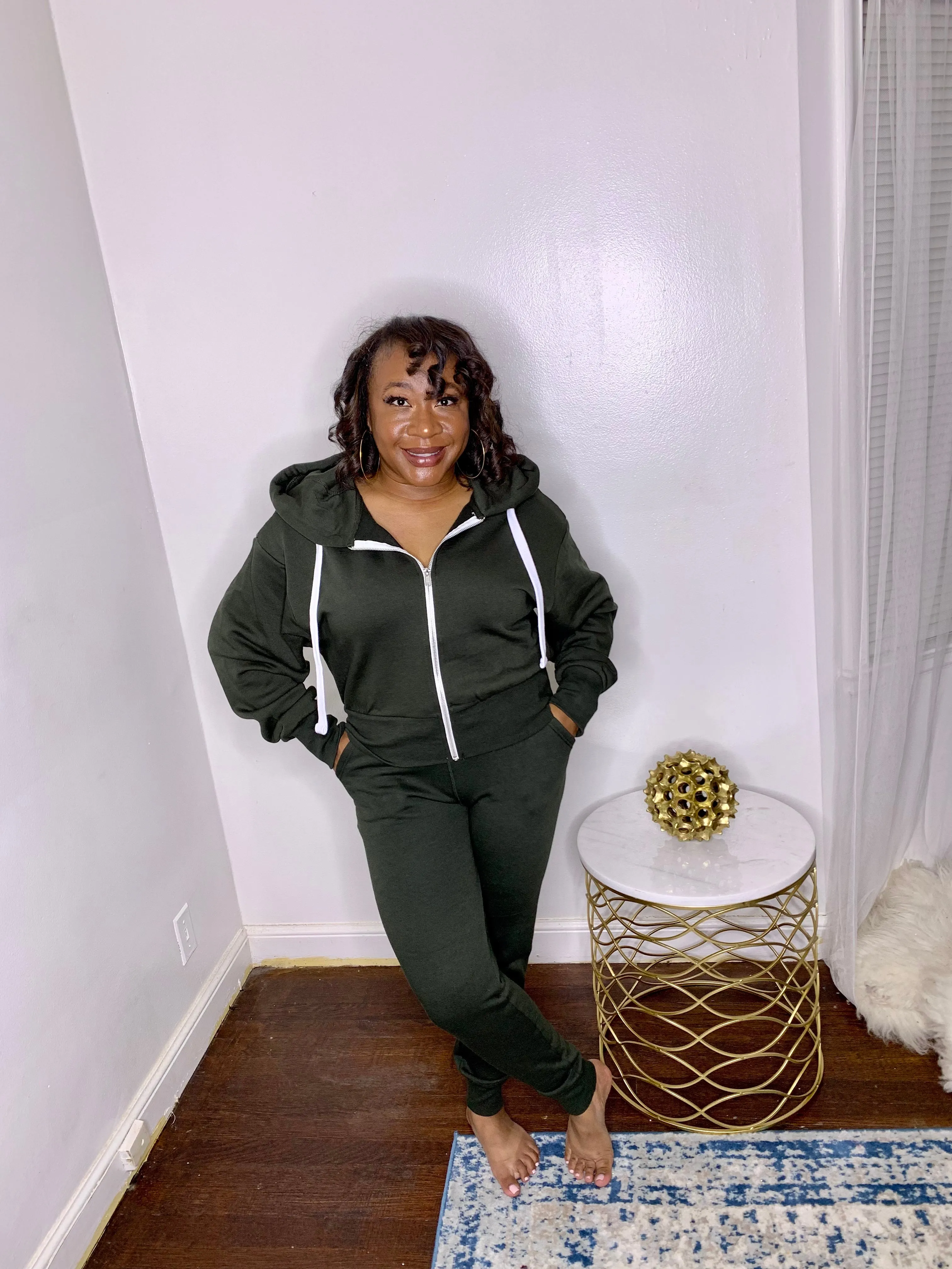 Olive Jogger Set