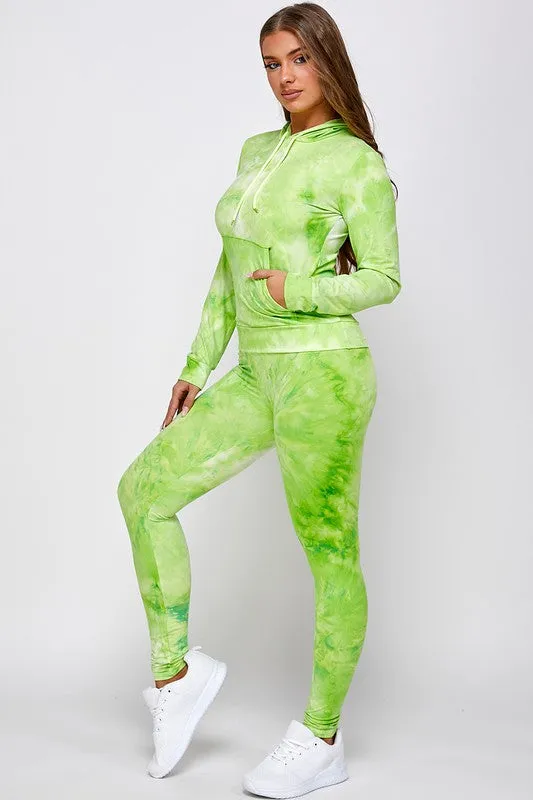 Orion Tie Dye Leggings Set