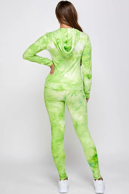 Orion Tie Dye Leggings Set