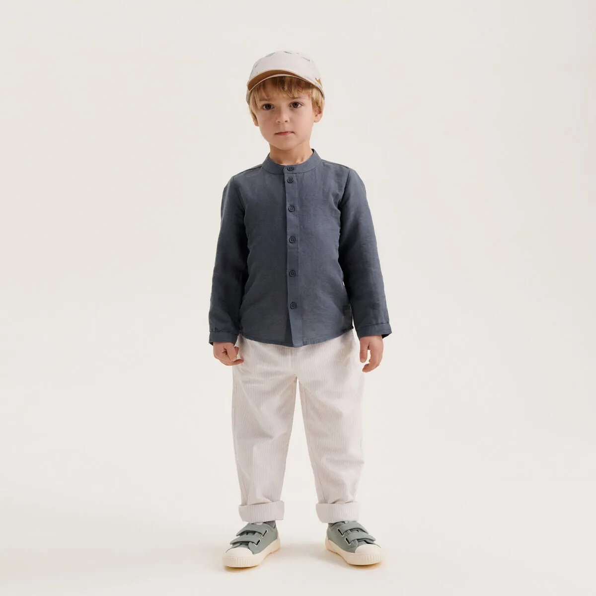 Orlando Stripe Pants - Hose Gestreift aus 100% Bio Baumwolle GOTS