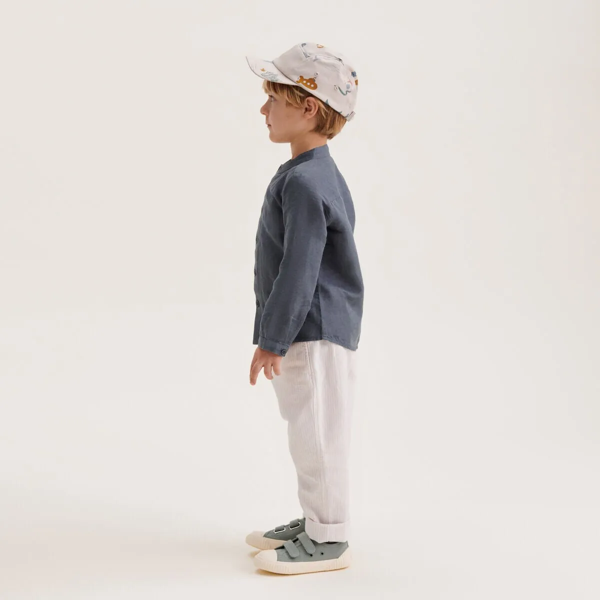 Orlando Stripe Pants - Hose Gestreift aus 100% Bio Baumwolle GOTS