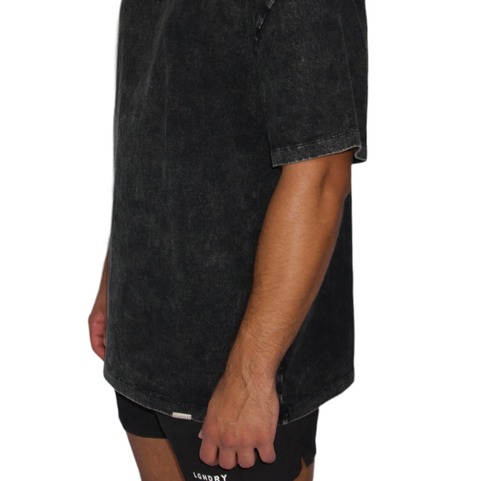 OVERSIZED ACID WASH TEE