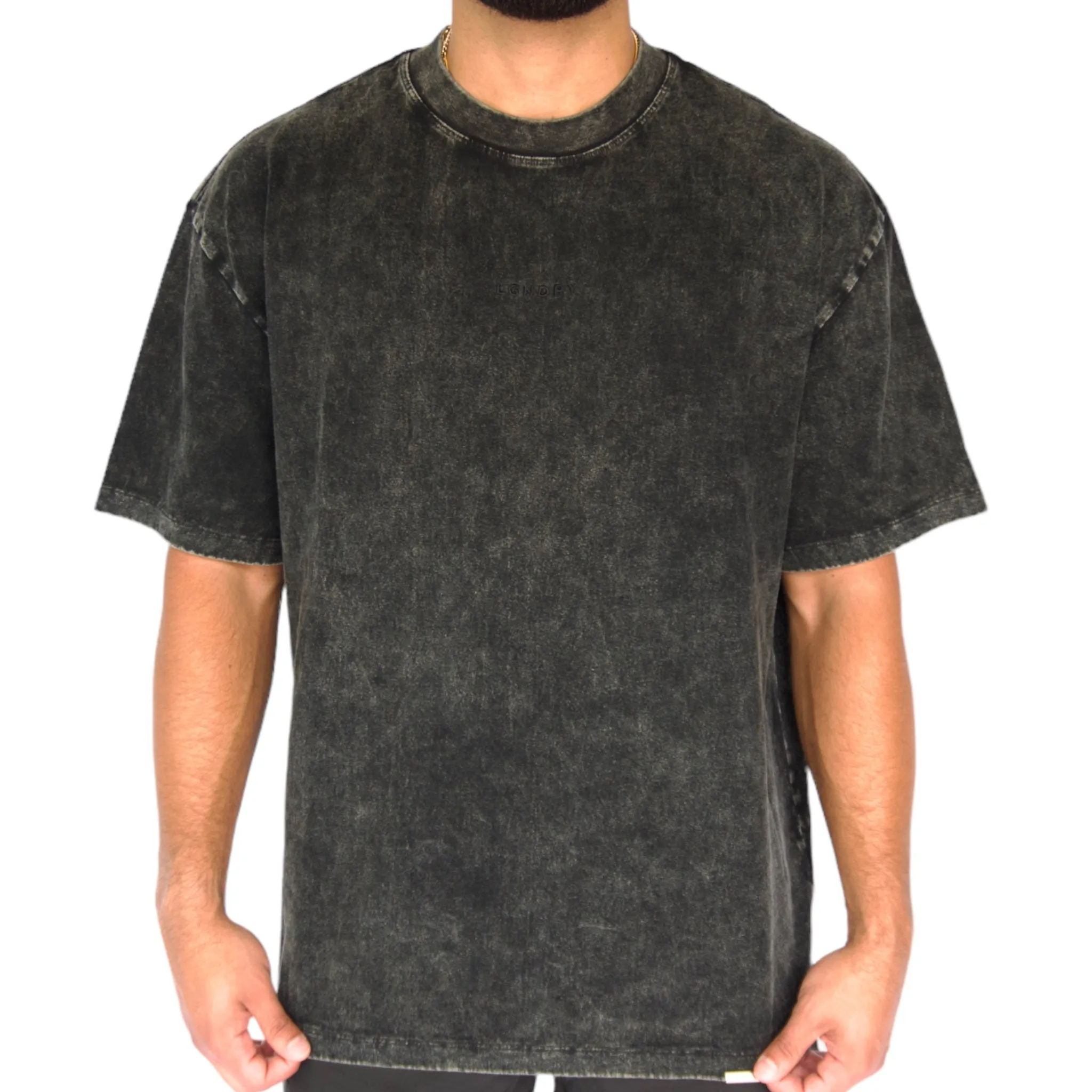 OVERSIZED ACID WASH TEE