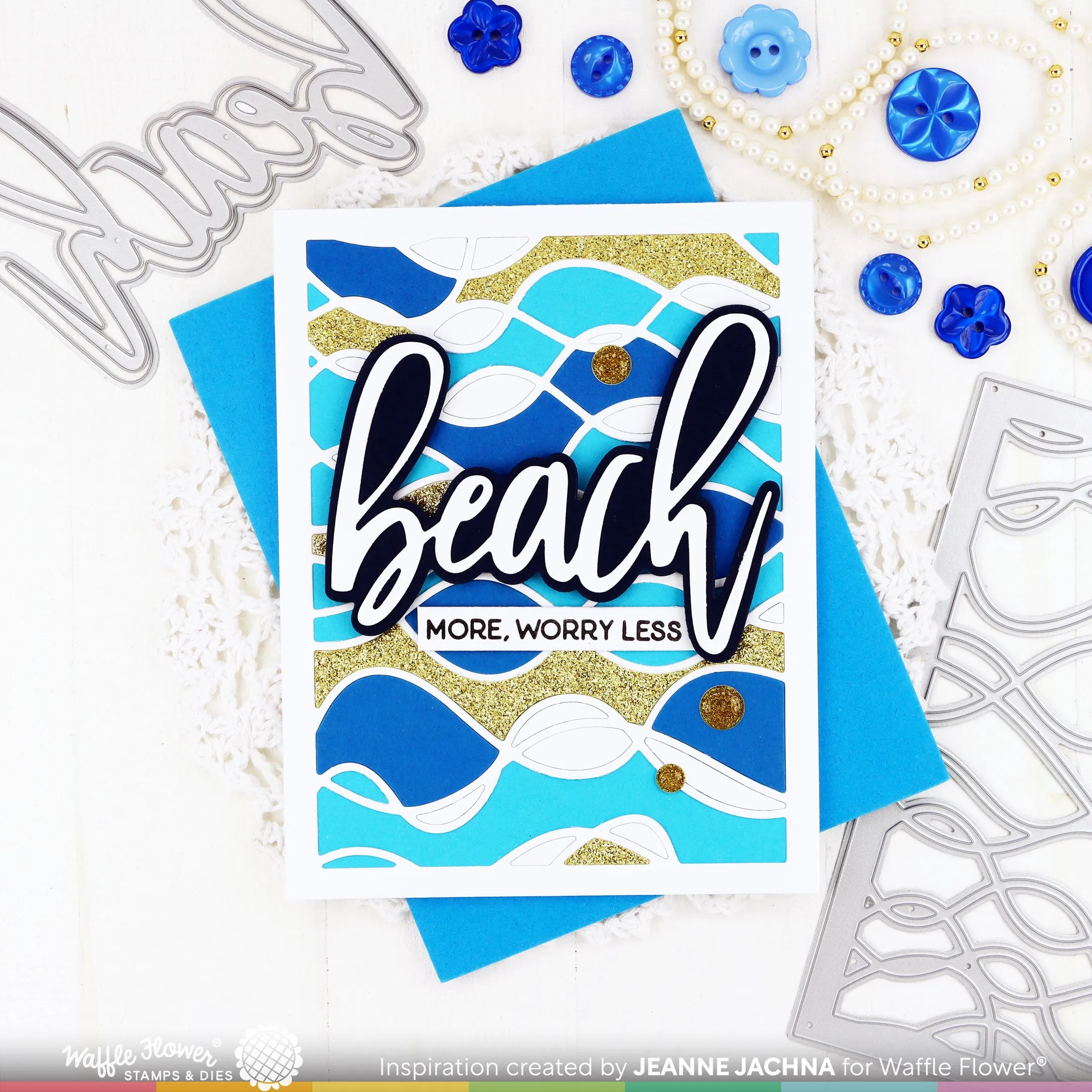 Oversized Beach Stamp Set