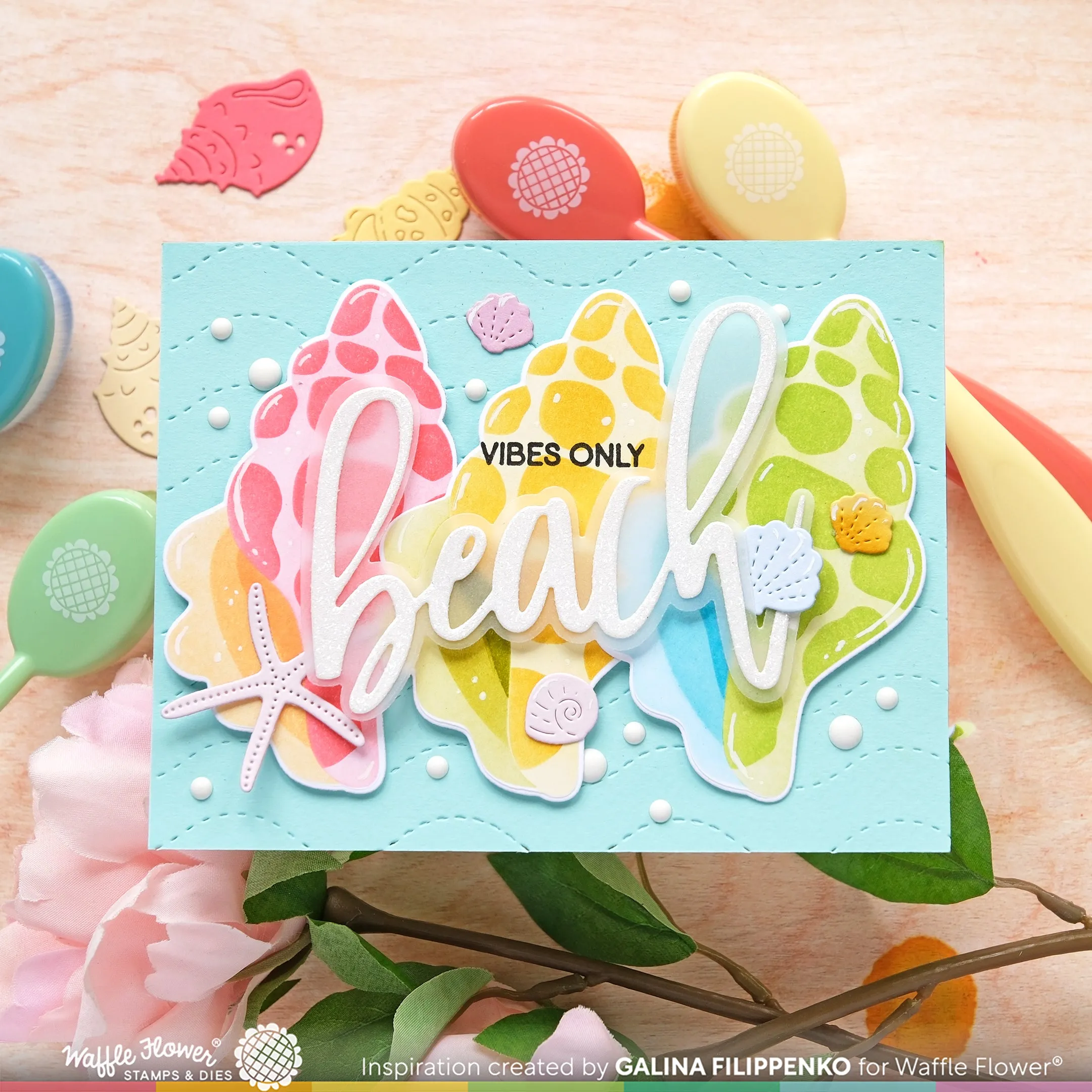 Oversized Beach Stamp Set