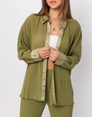 Oversized Button Down Shirt