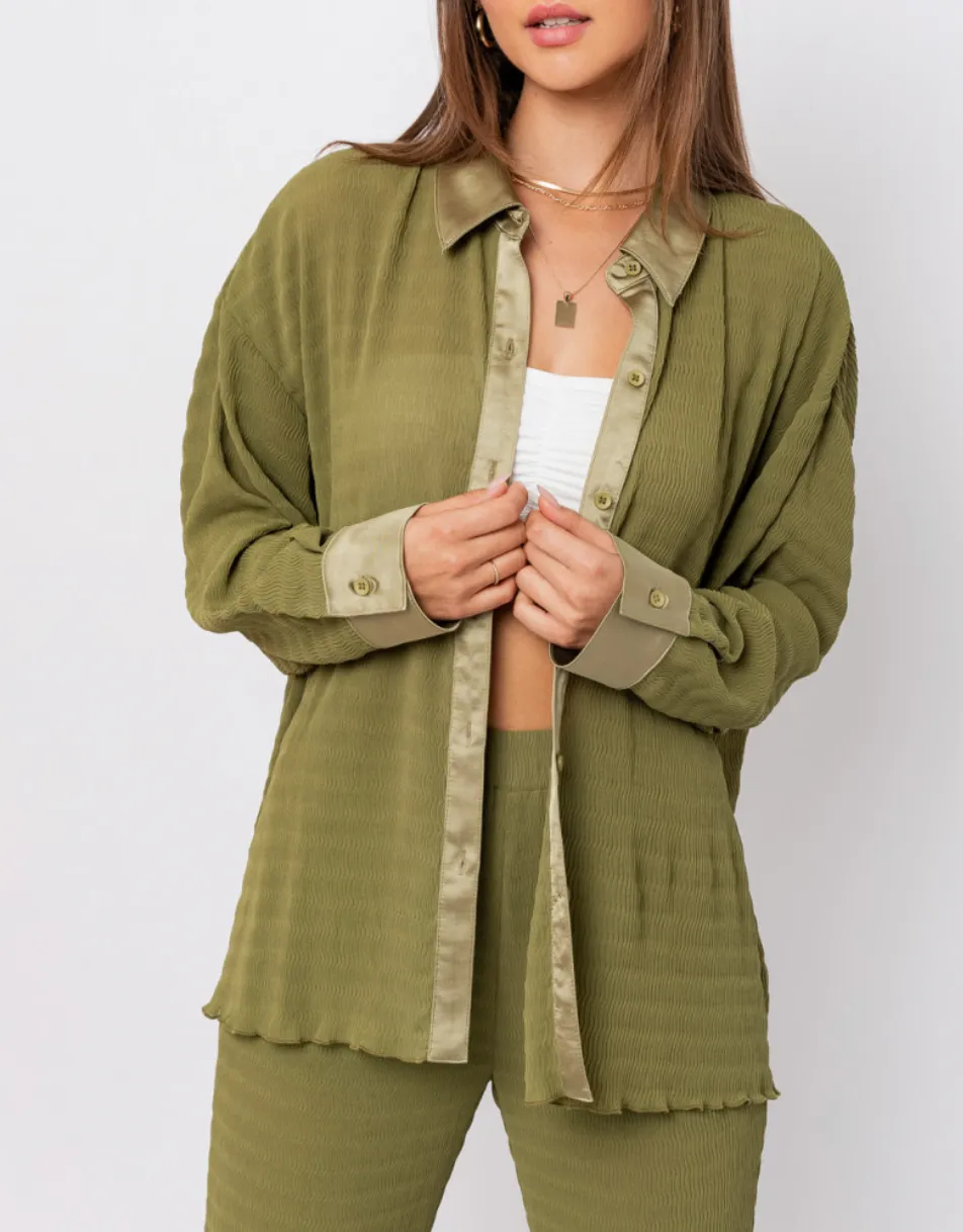 Oversized Button Down Shirt