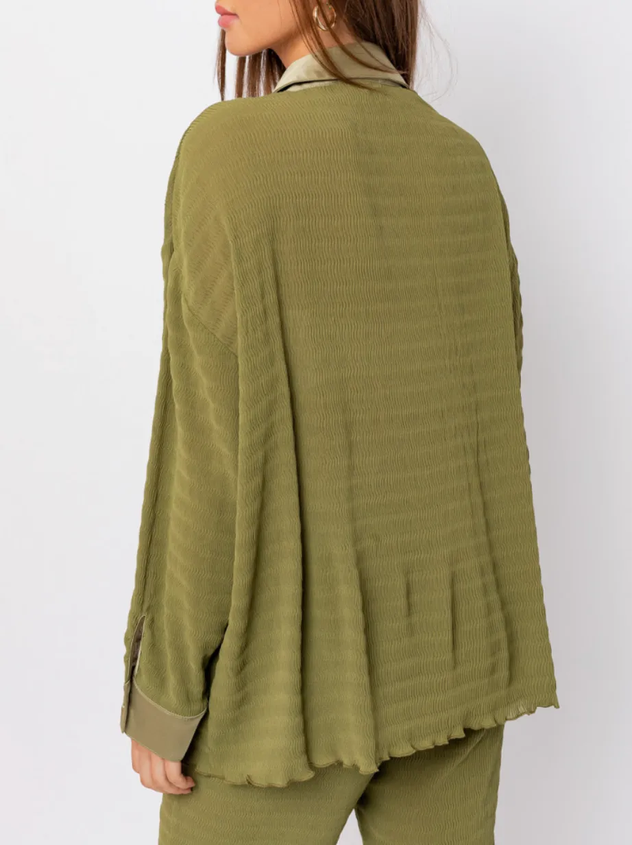 Oversized Button Down Shirt