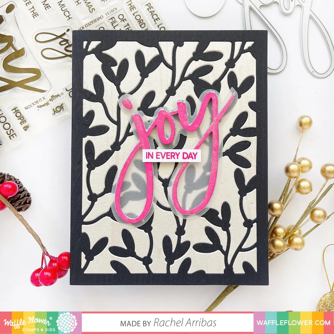 Oversized Joy Stamp Set