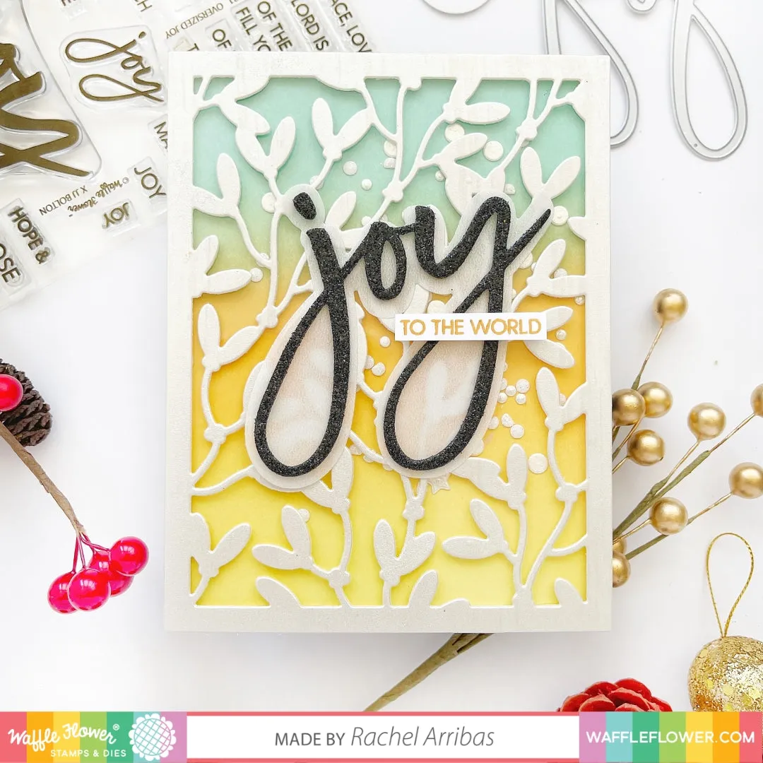 Oversized Joy Stamp Set