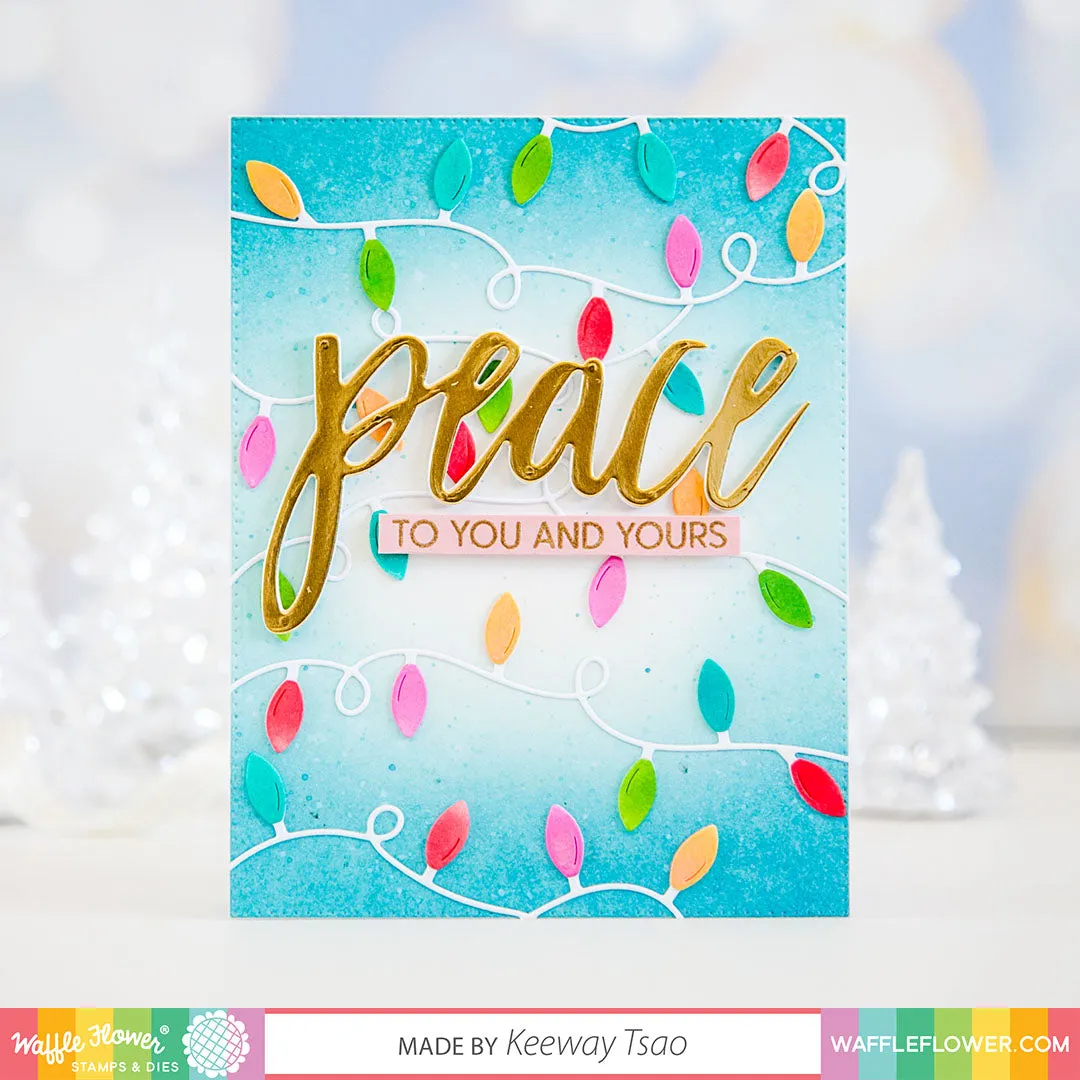 Oversized Peace Stamp Set