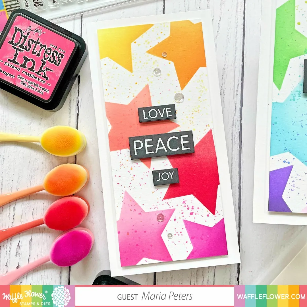 Oversized Peace Stamp Set