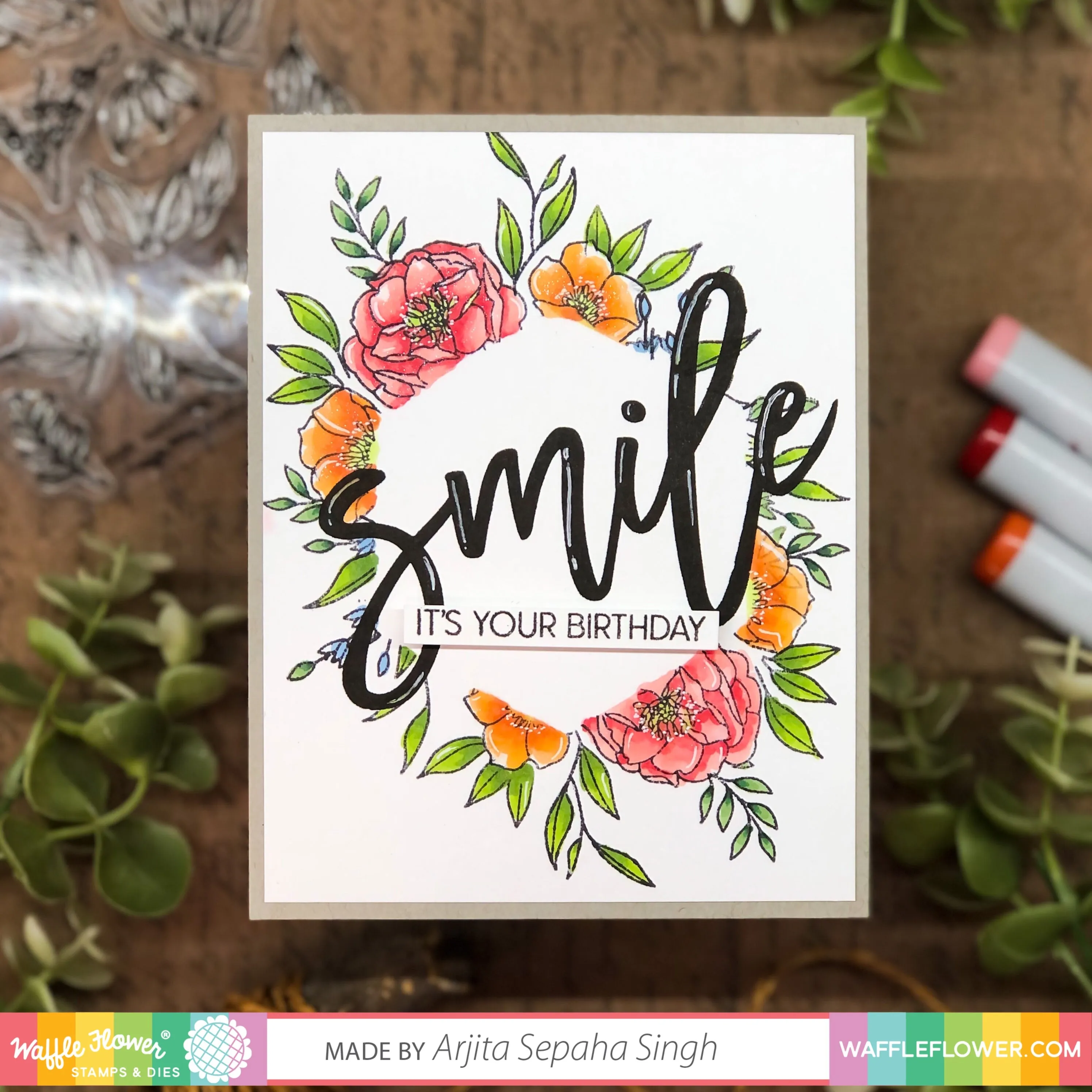 Oversized Smile Stamp Set