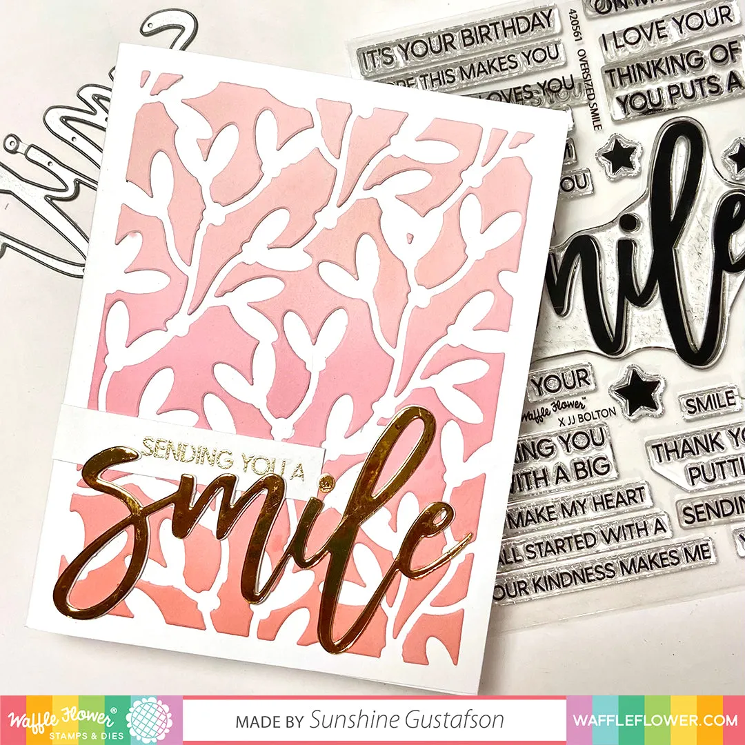 Oversized Smile Stamp Set