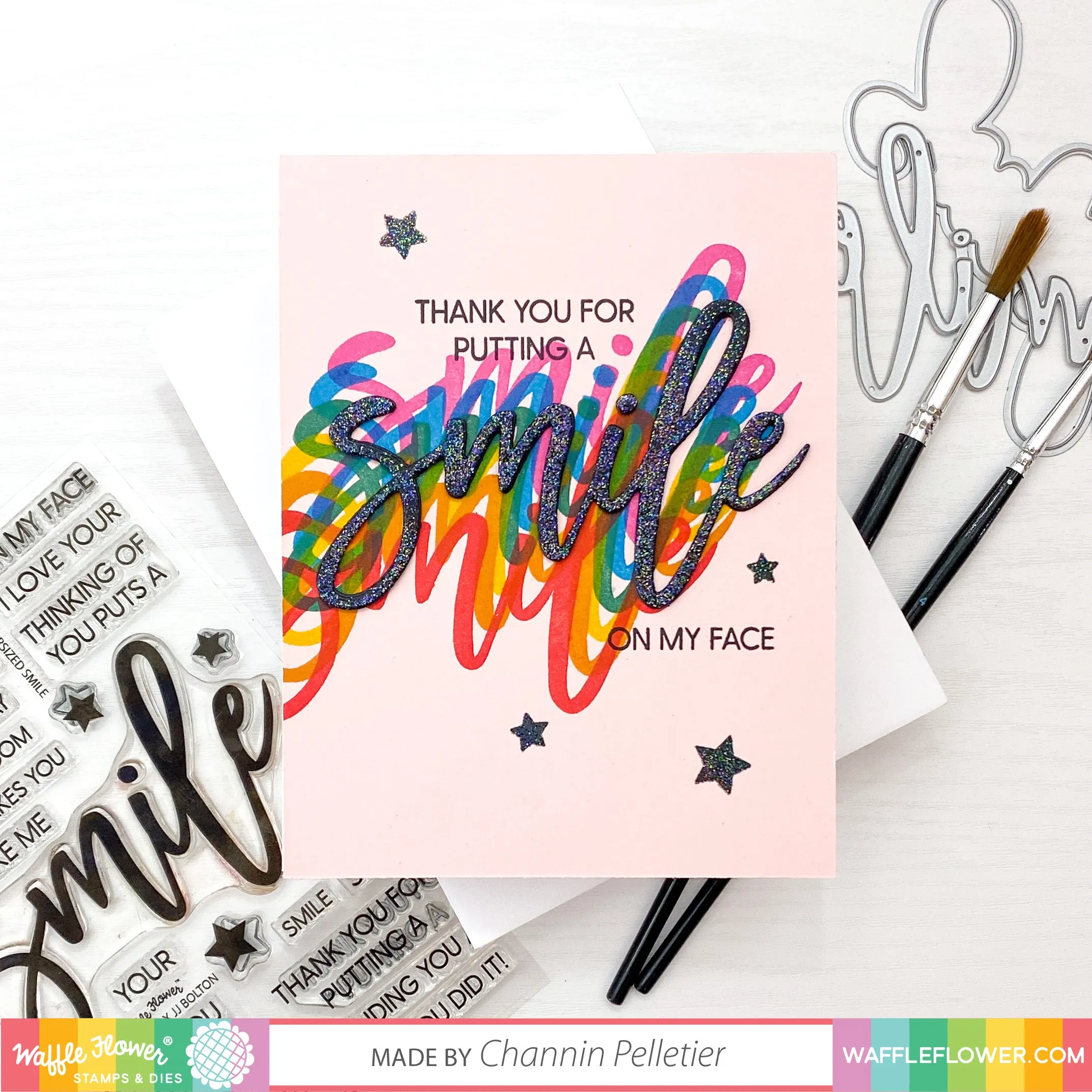 Oversized Smile Stamp Set