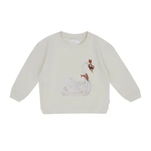Oversized Sweatshirt Swan aus 100% Bio-Baumwolle