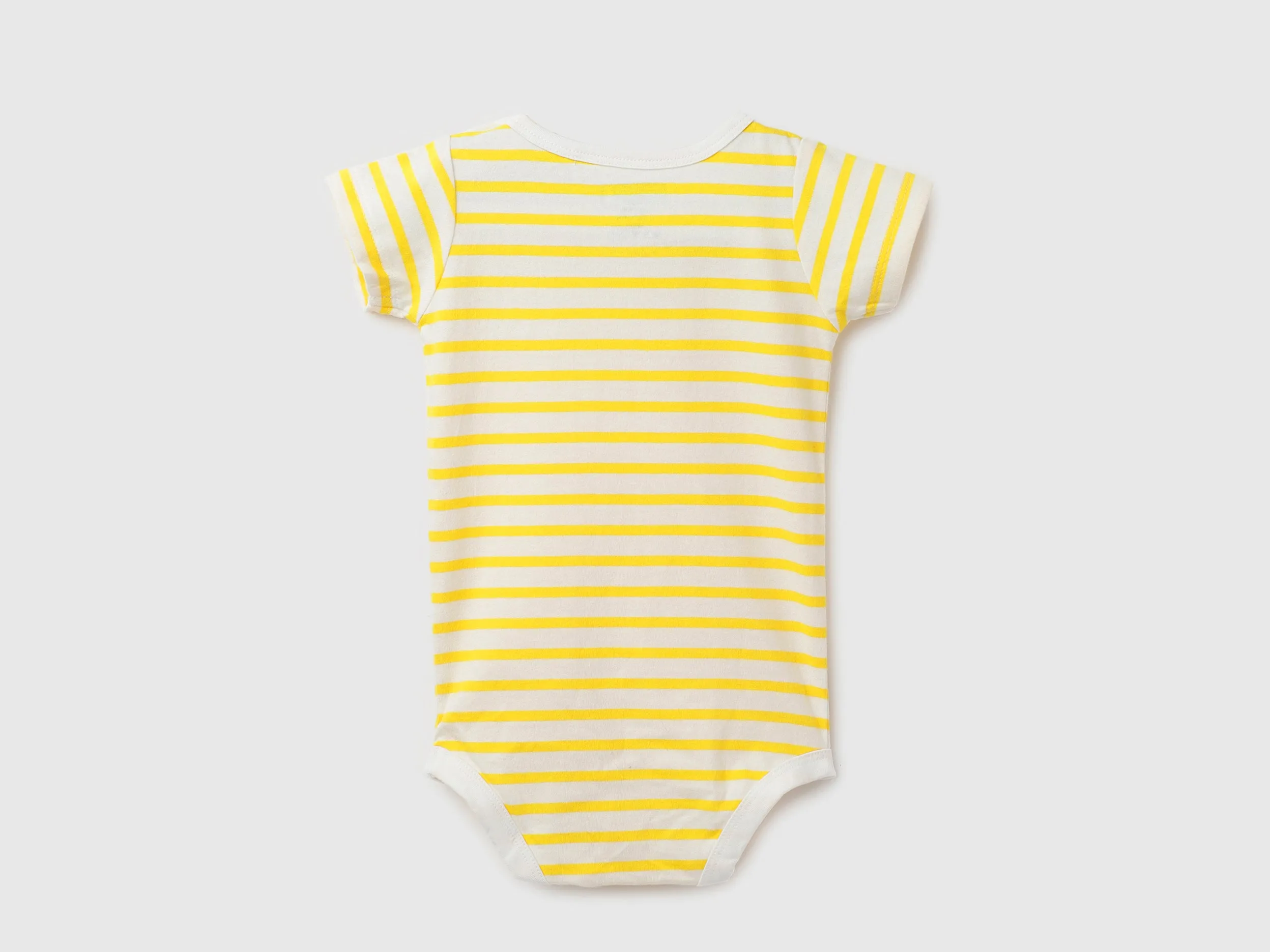 Pack of 2 100% Cotton Round Neck Short Sleeves Baby Rompers