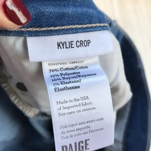 Paige Jeans Kylie Crops