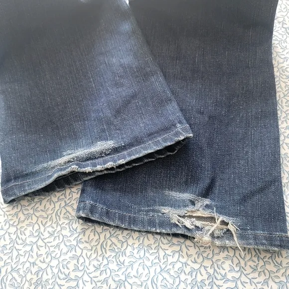PAIGE Low Rise Full Length Boot Cut‎ Jeans Size 27