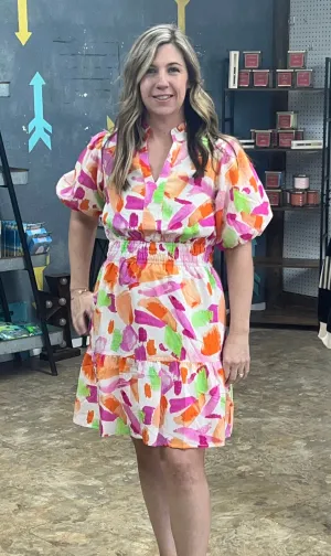Paint The Day Dress