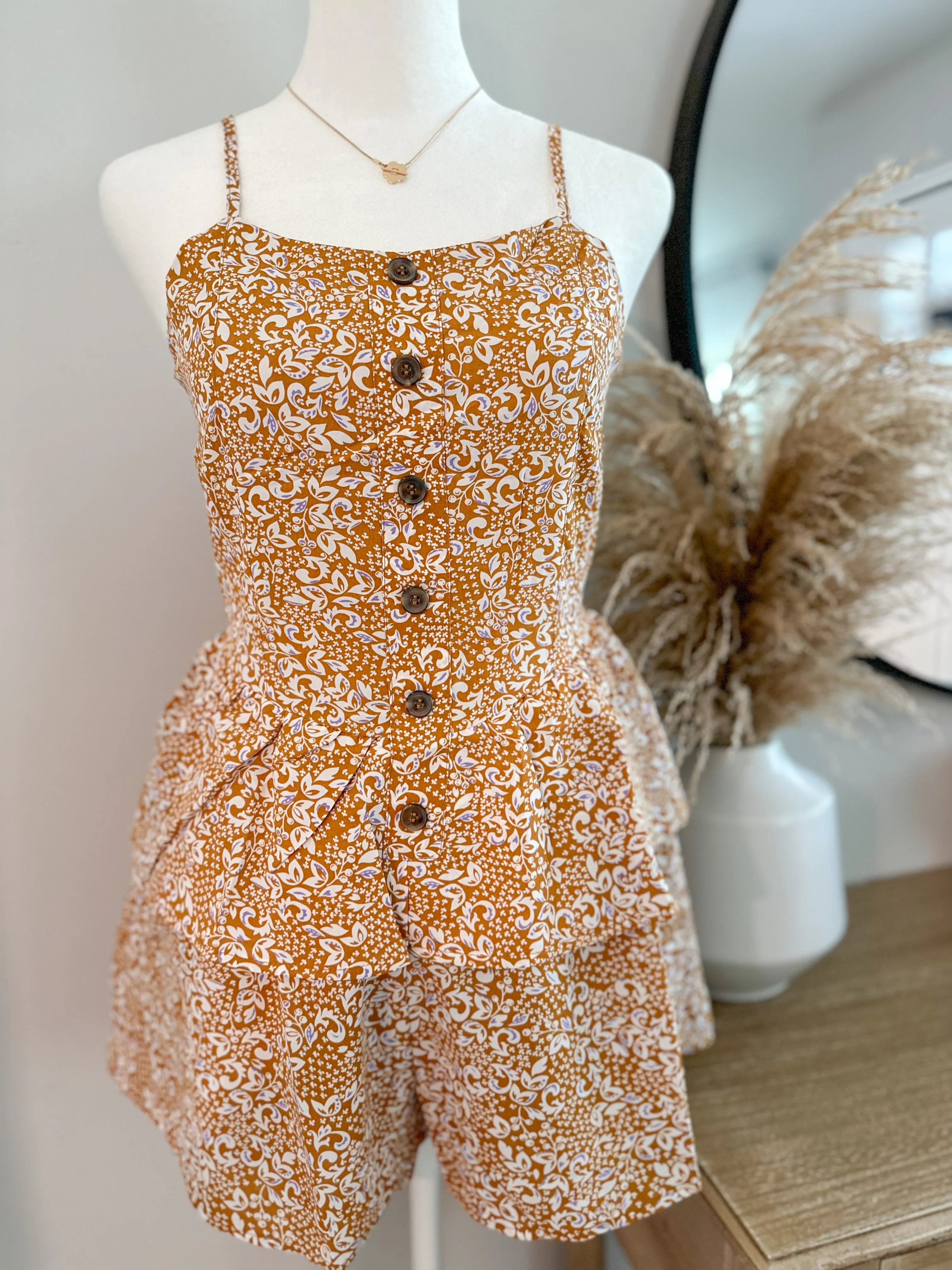 Paisley Romper