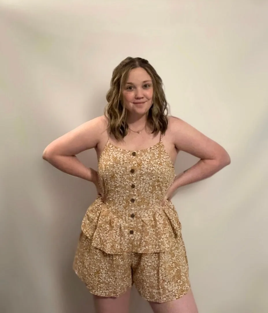 Paisley Romper