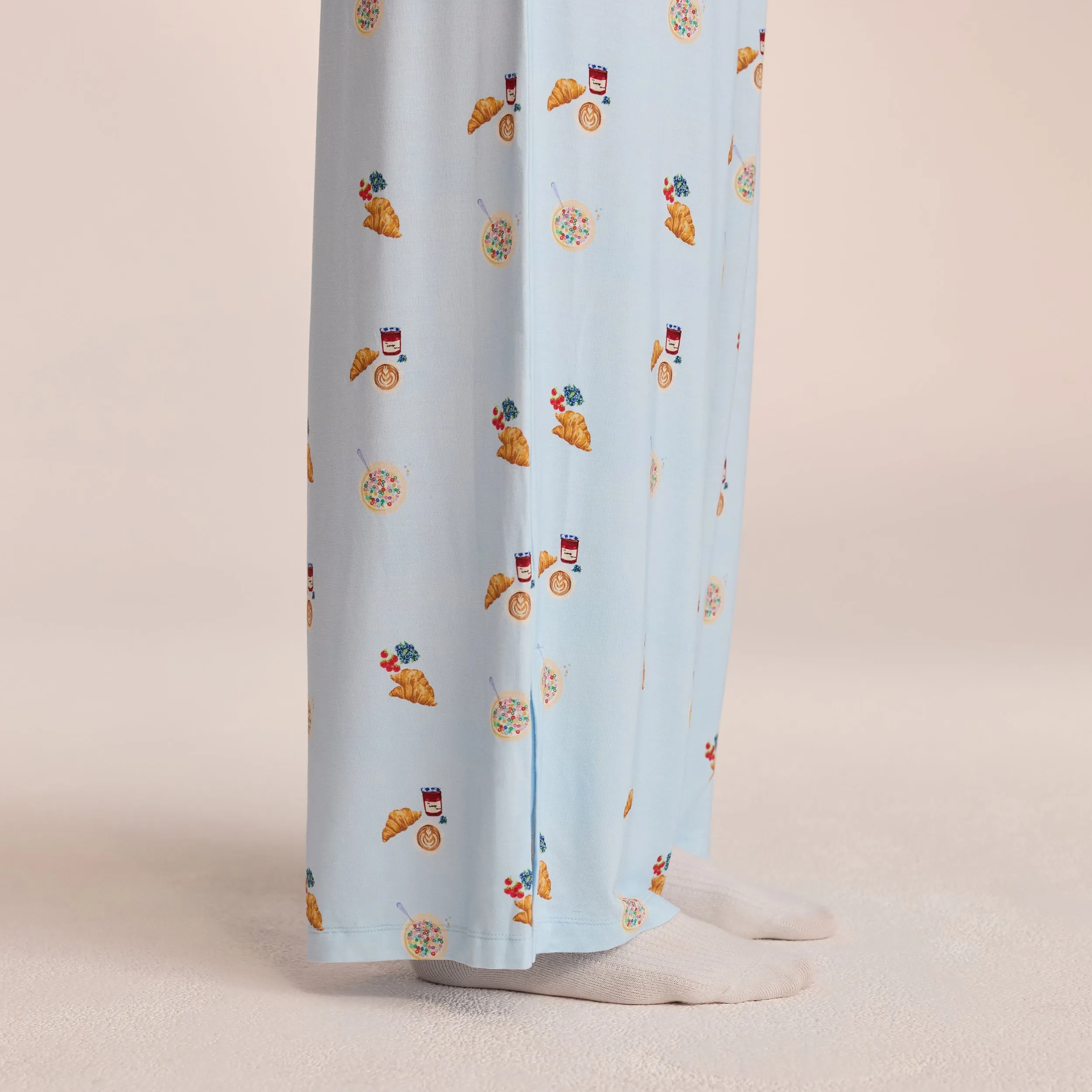 Pantalon de Pyjama en Modal - Bleu