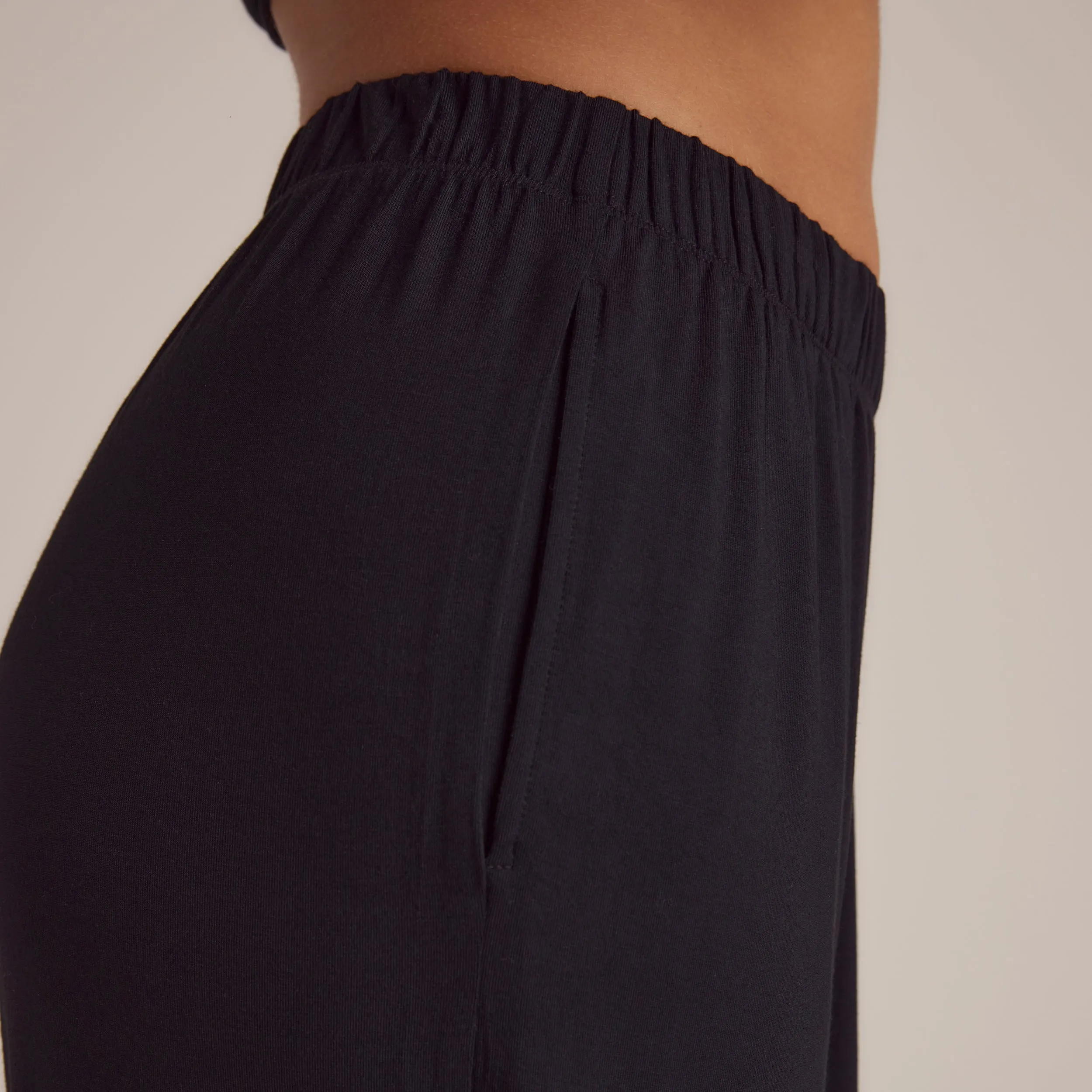 Pantalon de Pyjama en Modal - Noir