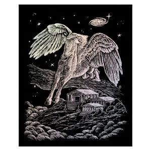 Pegasus Holographic Foil Engraving Art Kit