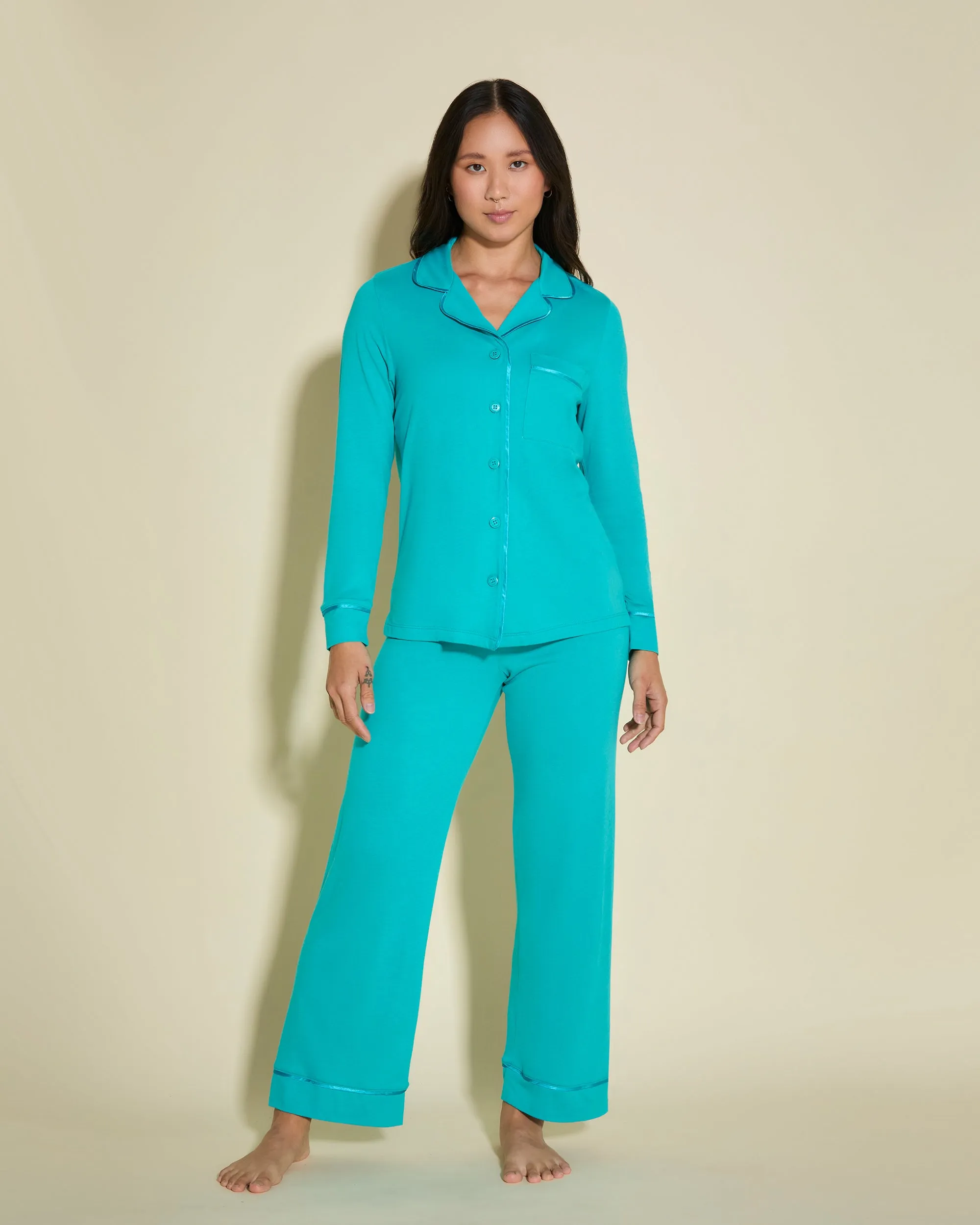 Petite Langarm Oberteil & Hose Pyjama-Set