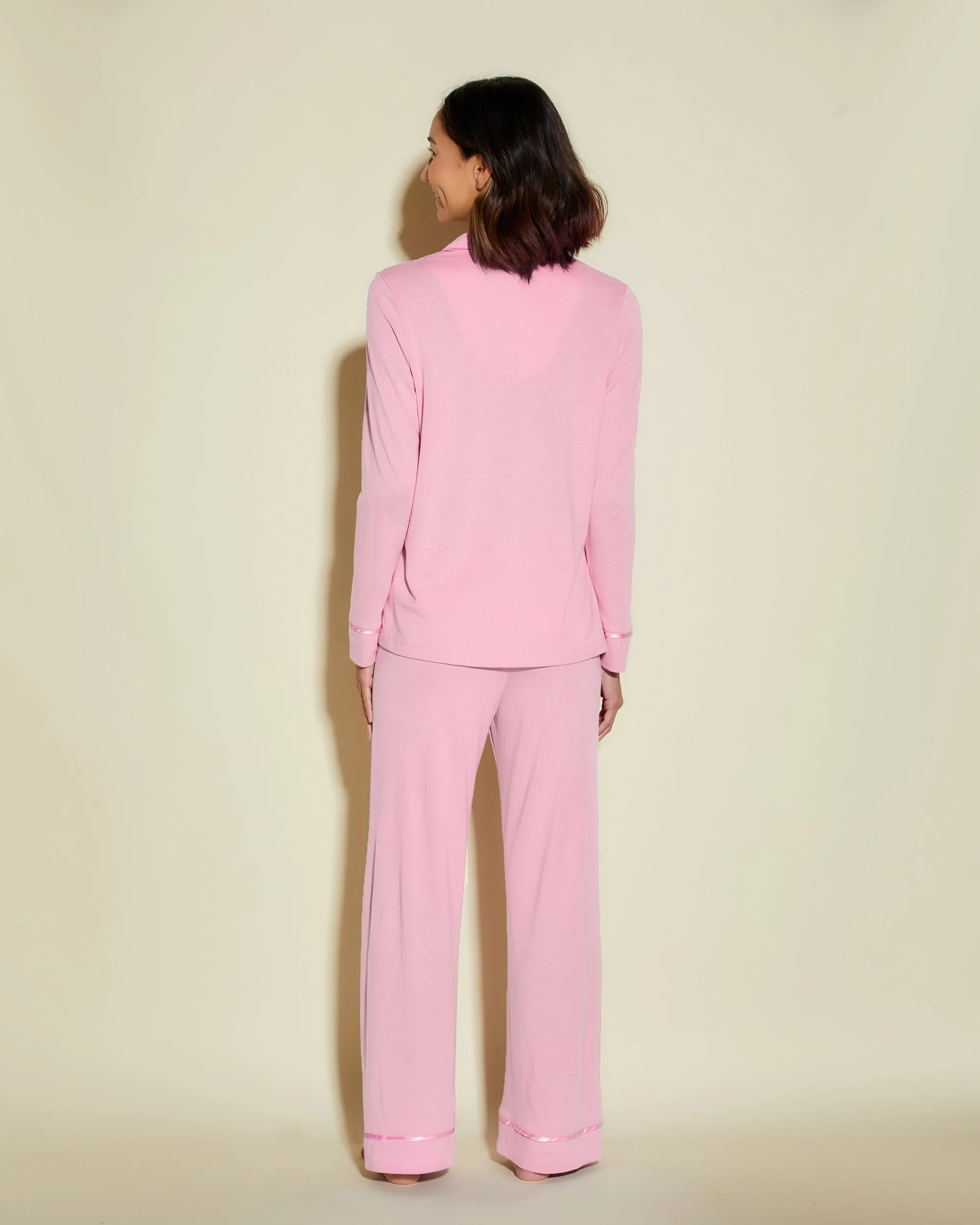 Petite Long Sleeve Top & Pant Pajama Set