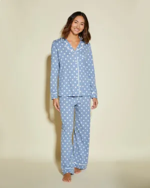 Petite Long Sleeve Top & Pant Pajama Set
