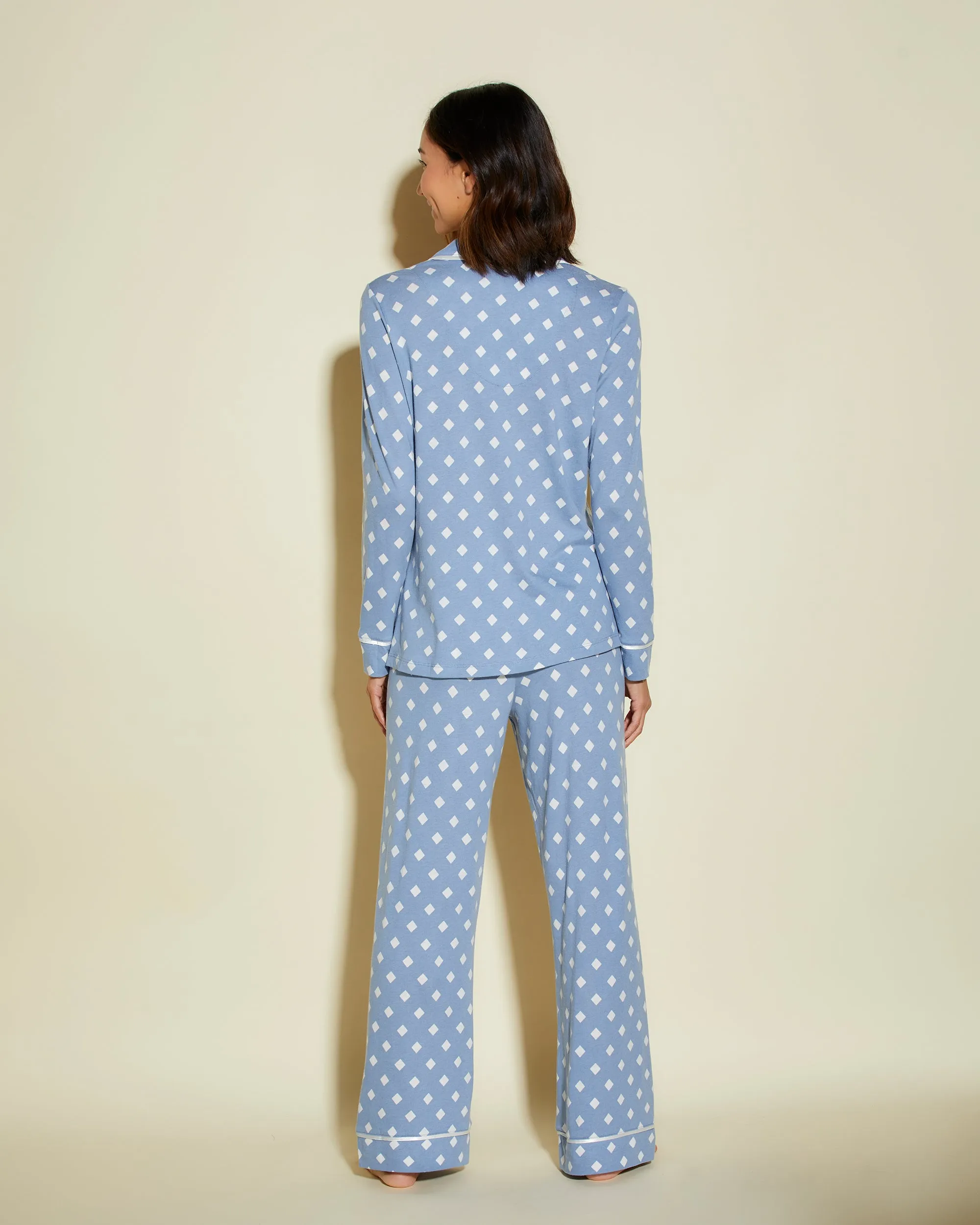 Petite Long Sleeve Top & Pant Pajama Set