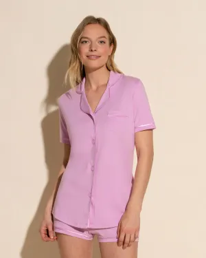 Pigiama Con Top A Maniche Lunghe E Boxer