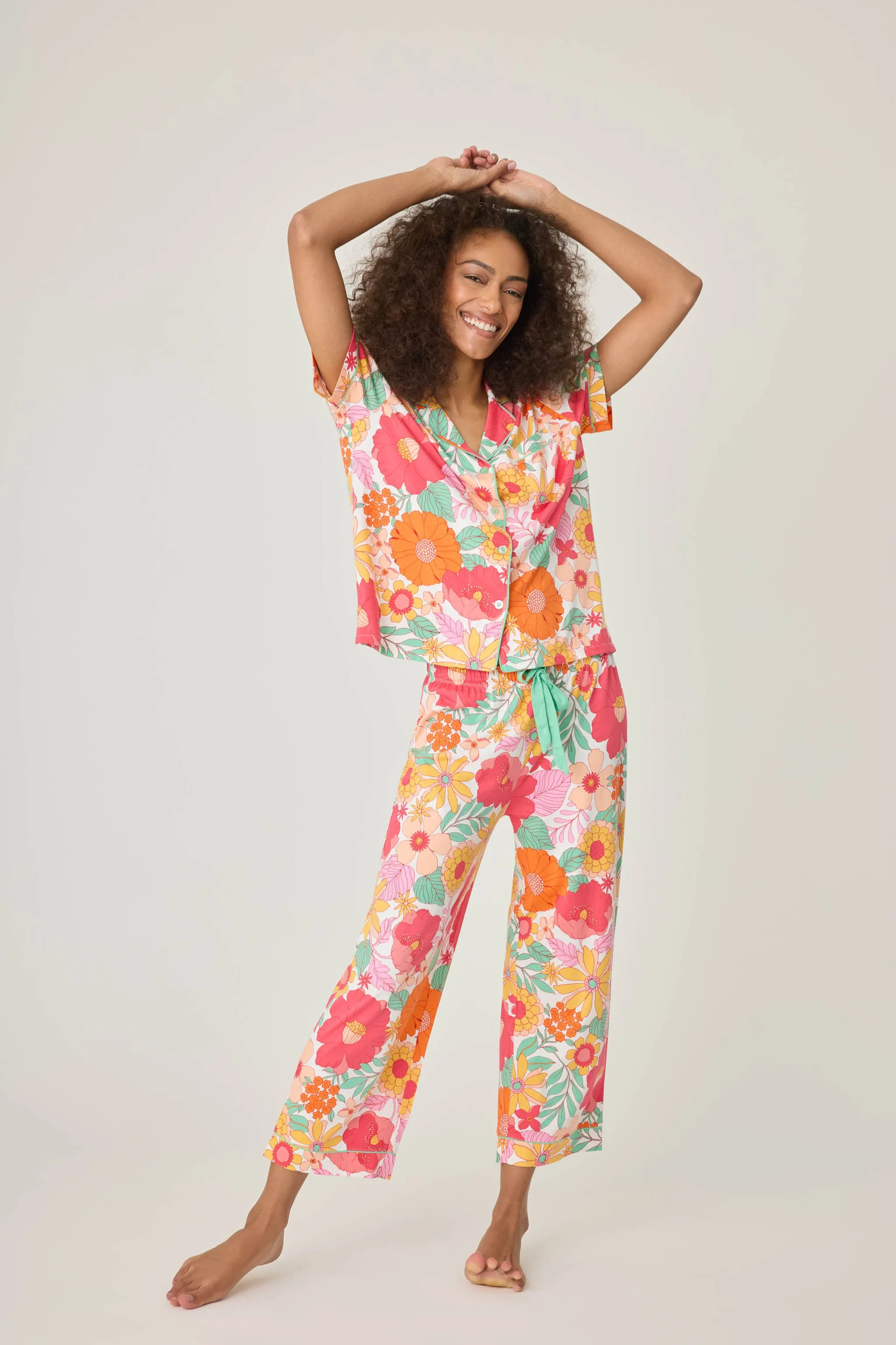 PJ Salvage Whimsy Flower Power PJ Set