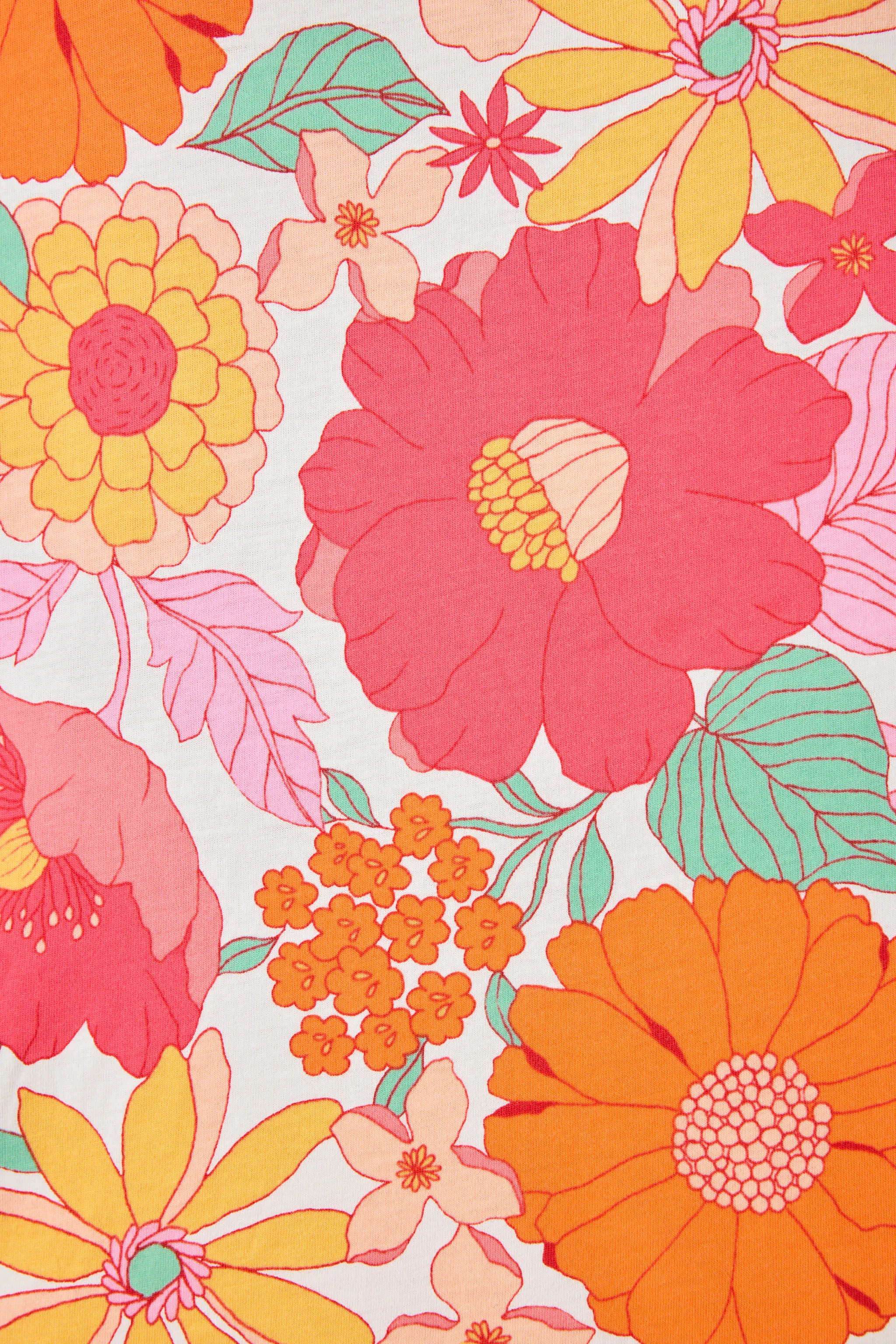 PJ Salvage Whimsy Flower Power PJ Set