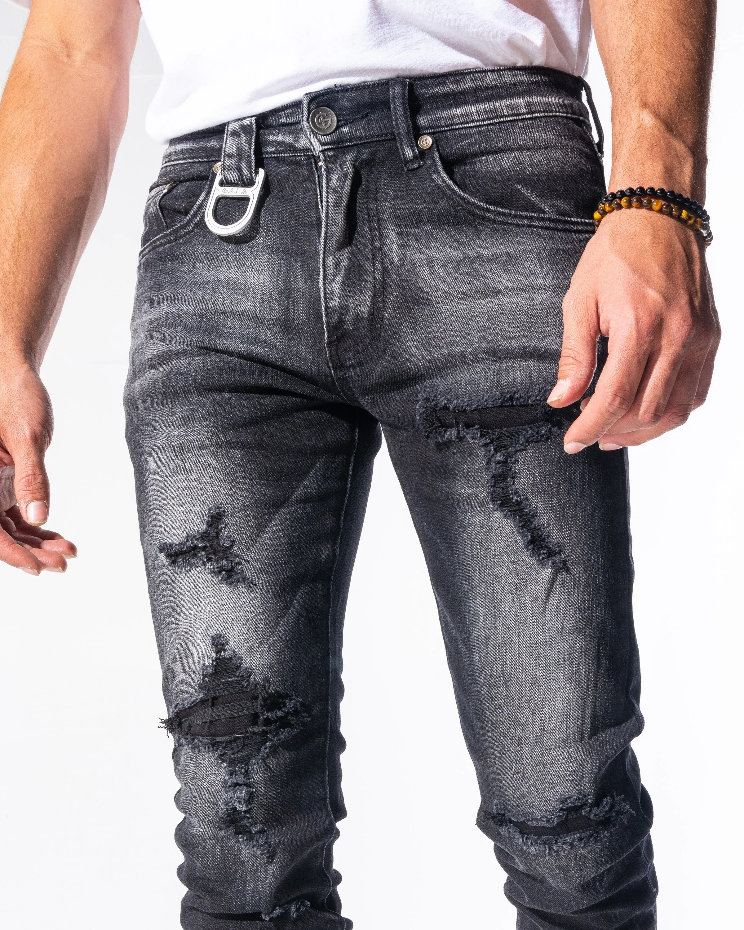 POE DENIM (BLACK WASH)