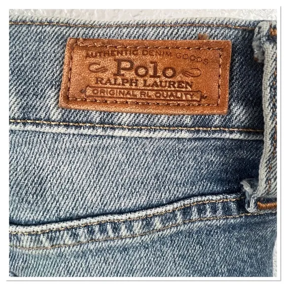 Polo Ralph Lauren Tompkins Skinny High Rise Ankle Jeans Sz 25 Cotton Blend