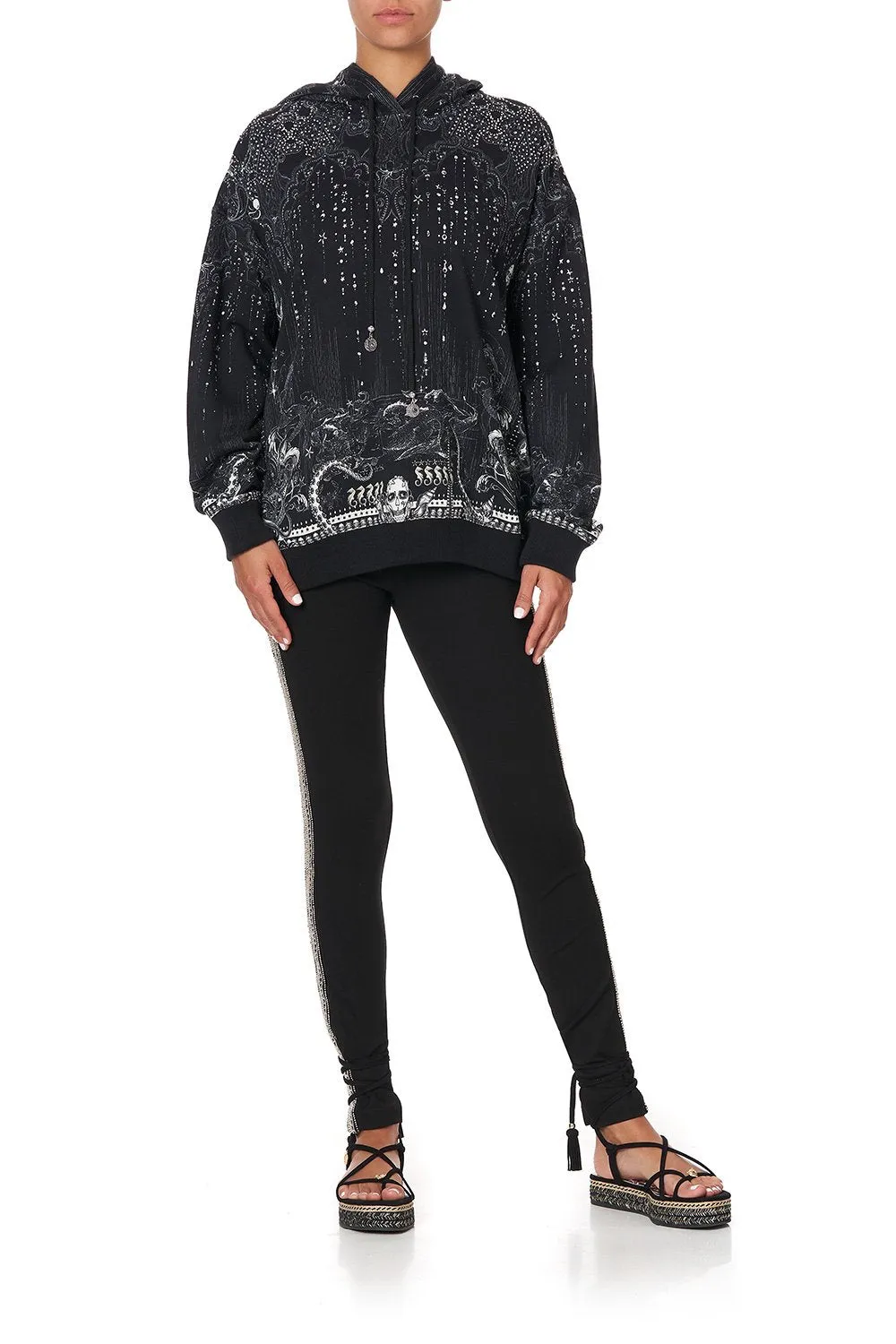 PONTE PANT WITH SIDE PANEL MIDNIGHT PEARL