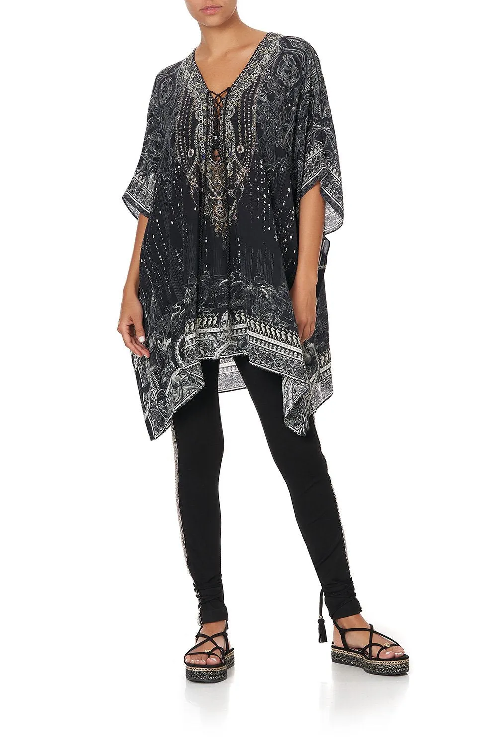 PONTE PANT WITH SIDE PANEL MIDNIGHT PEARL