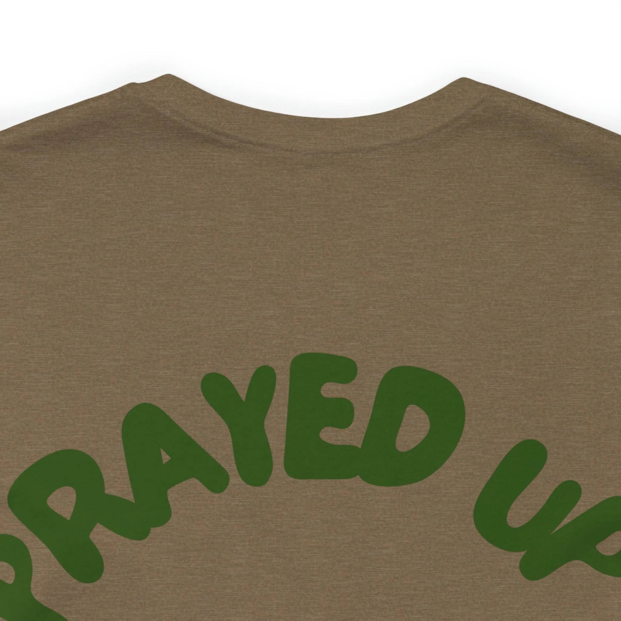 Prayed Up African King Short Sleeve Tee