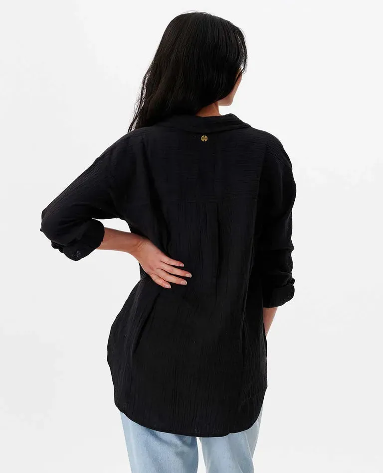 Premium Surf L/S BT Shirt- Black