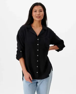 Premium Surf L/S BT Shirt- Black