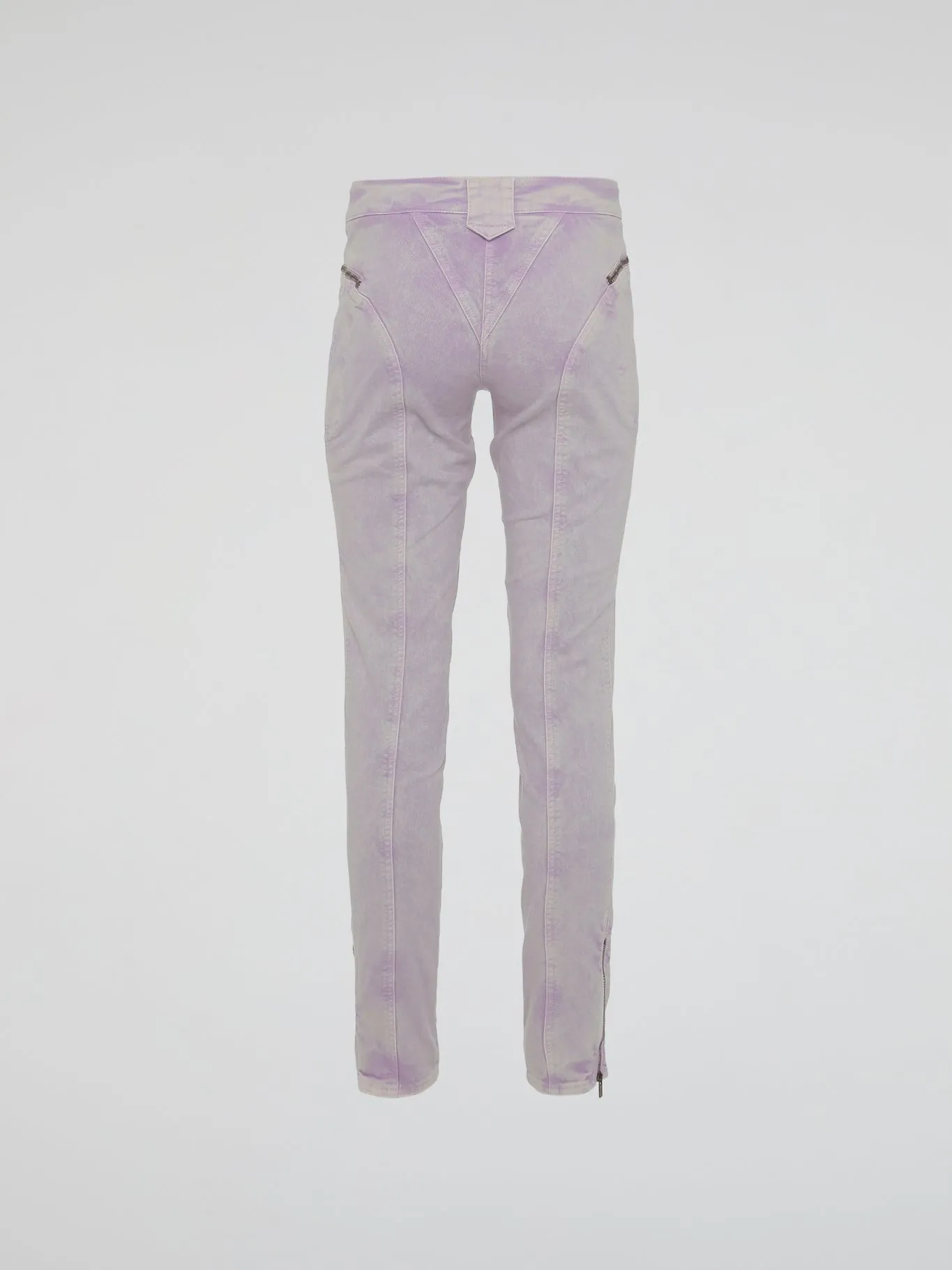 Purple Acid Wash Jeans